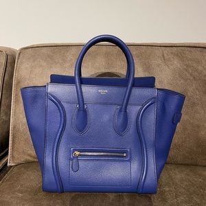 Celine luggage tote bag